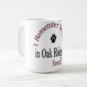 Mug Je me rappelle (Devant gauche)