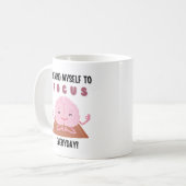 Mug Je Me Rappelle De Me Concentrer Sur L'Inspiration  (Devant gauche)