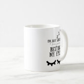 Mug Je me repose juste les yeux (Devant droit)