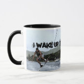 MUG JE ME RÉVEILLE À WAKEBOARD (Gauche)
