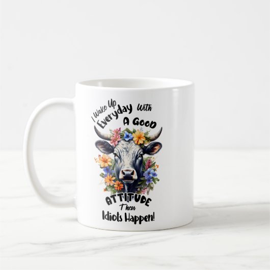 Mug Je me réveille chaque jour (Gauche)