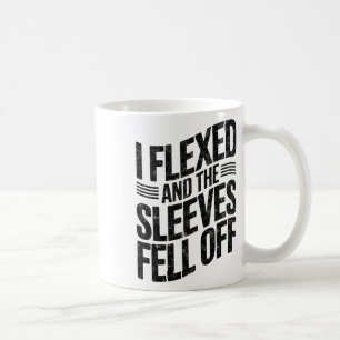 Mug Je me suis fléchi et les manches sont tombées Humo