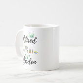 Mug Je Me Suis Retraité Dans Mon Jardin Drôle Retraite (Devant gauche)