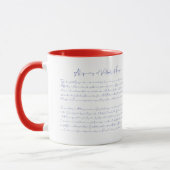 Mug Je me suis réveillé comme ça Mème Drôle Slogan d'é (Gauche)