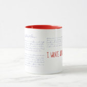 Mug Je me suis réveillé comme ça Mème Drôle Slogan d'é (Centre)