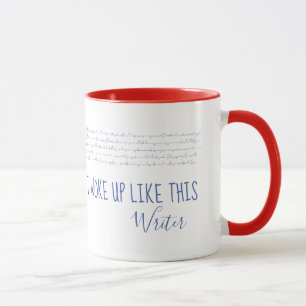 Mug Je me suis réveillé comme ça Mème Drôle Slogan d'é