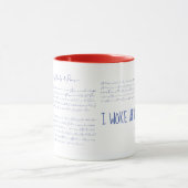 Mug Je me suis réveillé comme ça Mème Drôle Slogan d'é (Centre)