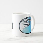 Mug je me suis trouvé visage (Devant droit)