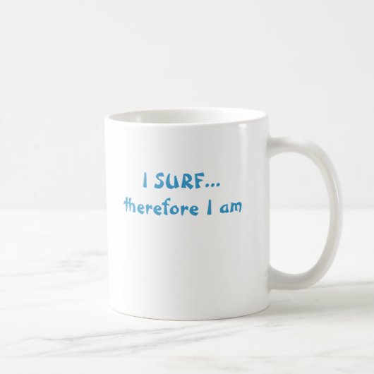 Mug JE ME SURFE… donc suis (Droite)