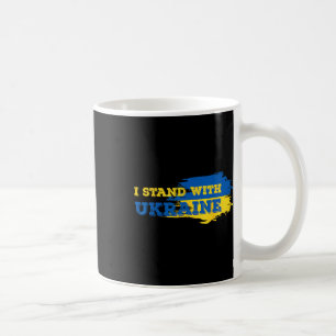 Mug Je me tiens avec le patriote ukrainien - Soutenir