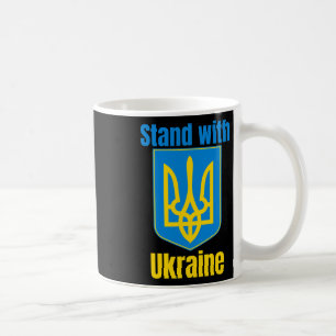 Mug Je me tiens avec le tee-shirt I Ukraine je soutien