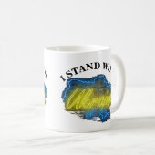 MUG JE ME TIENS AVEC L'UKRAINE (Devant droit)