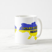 MUG JE ME TIENS AVEC L'UKRAINE (Devant droit)