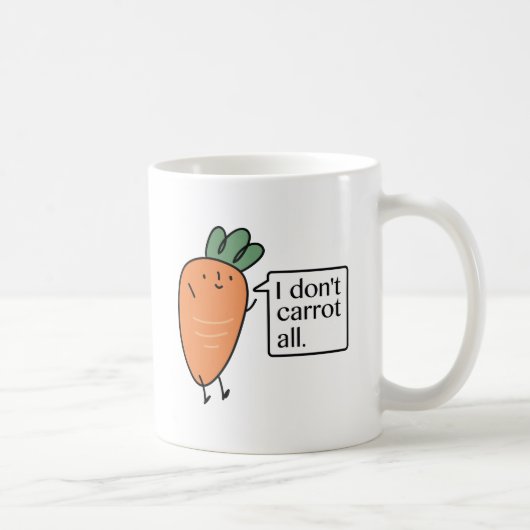 Mug Je m'en fiche complètement (Droite)