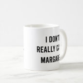 Mug Je m'en fiche, Margaret Funny Vice-présidente (Devant droit)