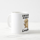 Mug Je M'en Fous Je Suis Une Loutre - Sweet Otter (Devant gauche)