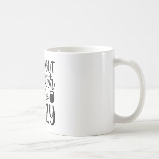 Mug Je m'entraîne pour brûler les fous (Droite)