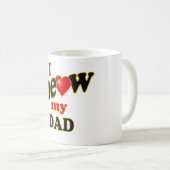 Mug Je Meow mon papa (Devant droit)