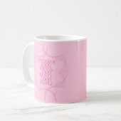 Mug Je mérite de bonnes choses Citation (Devant gauche)