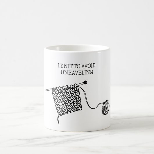 Mug Je mérite d'éviter de démêler l'humour (Centre)