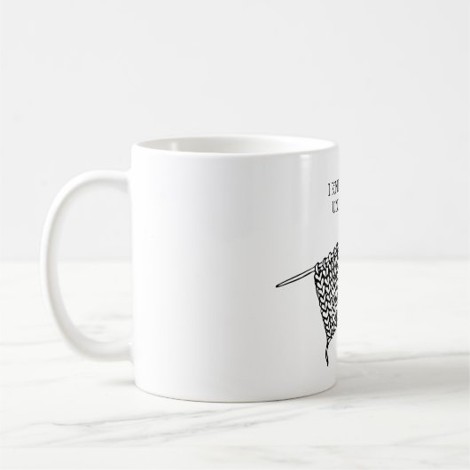 Mug Je mérite d'éviter de démêler l'humour (Gauche)