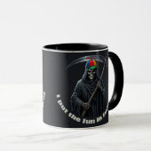 Mug Je mets l'amusement dans les funérailles (Devant droit)