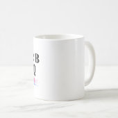 Mug Je mets le B dans LGBTQ (Devant droit)
