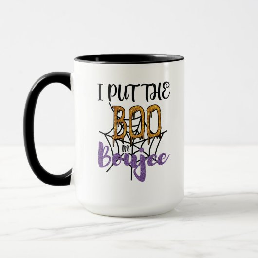 Mug Je mets le Boo à Boujee (Gauche)