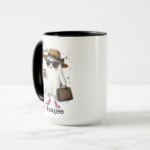 Mug Je mets le Boo dans Boujee Ghost Coquette Hallowee (Devant gauche)