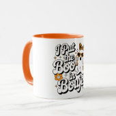 Mug Je mets le Boo dans Boujee Halloween (Devant gauche)