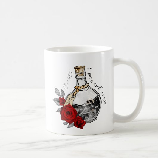 Mug Je mets un sort sur vous - Potion d'amour avec des (Droite)