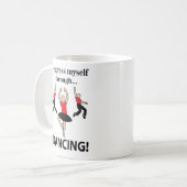 Mug Je m'exprime en dansant par la danse (Devant gauche)