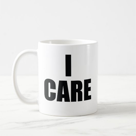 Mug Je m'inquiète juste pas de vous (Gauche)