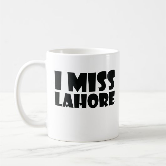 Mug Je Mlle Lahore (Gauche)