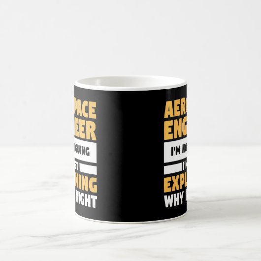 Mug Je n'affirme pas que j'explique juste pourquoi j'a (Centre)