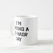Mug Je n'ai aucun cheveu (Devant gauche)