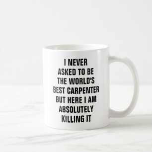 Mug Je n'ai jamais demandé à être le meilleur