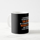 Mug Je N'Ai Jamais Rêvé Que J'Ai Fini Par Être Un Fils (Devant gauche)