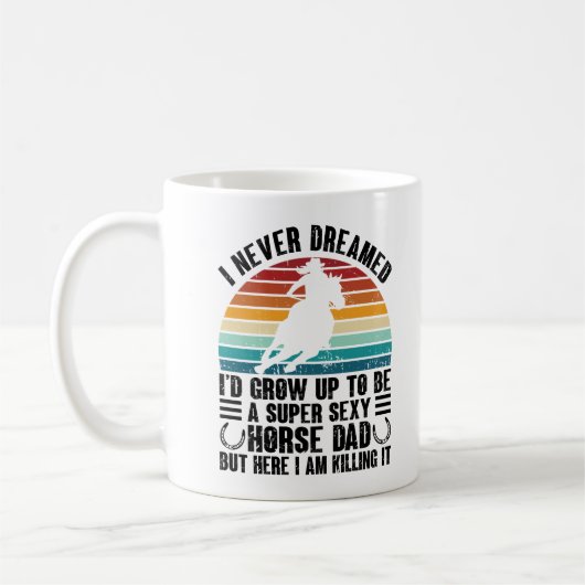 Mug Je N'Ai Jamais Rêvé Que J'Augmenterais Pour Être C (Gauche)