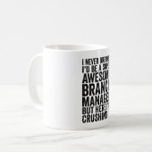 Mug Je N'Ai Jamais Rêvé Que Je Serais Un Superbe Gesti (Devant gauche)