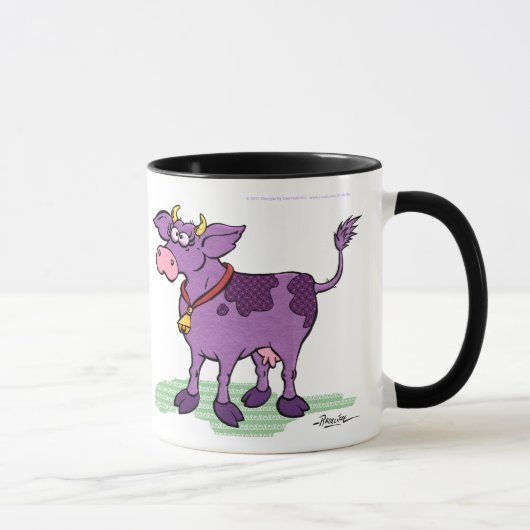 Mug Je n'ai jamais vu une vache pourpre (Droite)