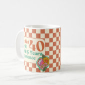 Mug Je n'ai pas 40 ans J'ai 21 ans avec 19 ans d'expér (Devant gauche)