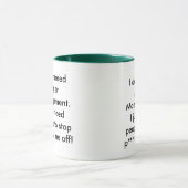 Mug Je n'ai pas besoin de gestion de la colère. (Centre)