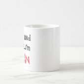 Mug je n'ai pas besoin de recettes, je suis italien (Centre)