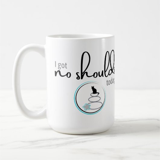 Mug Je N'Ai Pas D'Épaules Aujourd'Hui (Gauche)