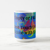 Mug Je n'ai pas fini ! (Centre)