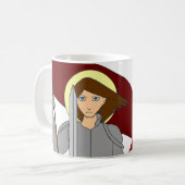 Mug Je n'ai pas peur - Jeanne d'Arc (Devant gauche)