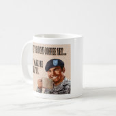 Mug Je n'ai pas pris mon café pourtant… (Devant gauche)