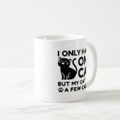 Mug Je N'Ai Qu'Un Chat (Devant droit)