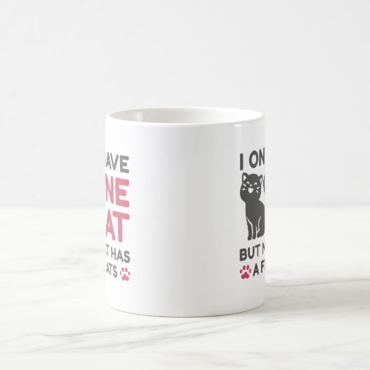 Mug Je N'Ai Qu'Un Chat (Centre)